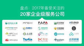 2017年中盘点 20款备受关注的企业服务产品，助力企业管理升级